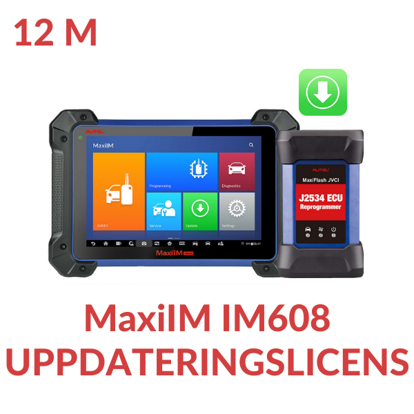 Uppdateringslicens MaxiIM IM608/IM608 Pro