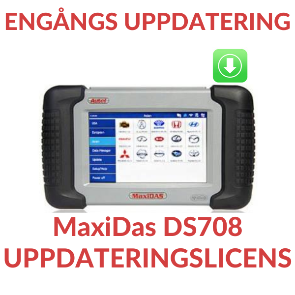 Uppdateringslicens MaxiDas DS708